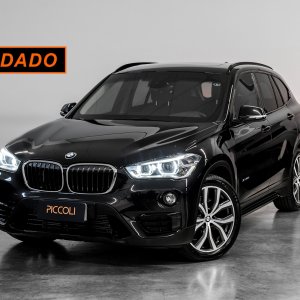 BMW X1 xDrive25i Sport Preta 2018 - Piccoli Automóveis